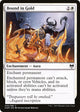 [Foil] Bound in Gold (5) (Kaldheim)