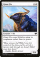 [Foil] Giant Ox (11) (Kaldheim)