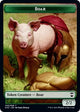 Boar // Spirit Double-Sided Token (5 // 4) (Kaldheim)