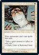 [Foil] Silence (302) (Time Spiral: Remastered)