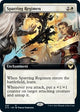 [Foil] Sparring Regimen (Extended Art) (293) (Strixhaven: School of Mages)