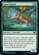 [Foil] Spined Karok (143) (Strixhaven: School of Mages)