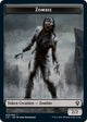 Zombie // Spirit Double-Sided Token (9 // 21) (Commander 2021)