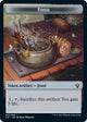 Food // Pest Double-Sided Token (24 // 5) (Commander 2021)