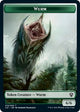 Wurm // Kraken Double-Sided Token (19 // 4) (Commander 2021)