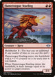 [Foil] Flametongue Yearling (125) (Modern Horizons 2)