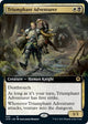 [Foil] Triumphant Adventurer (Extended Art) (390) (Adventures in the Forgotten Realms)