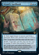 [Foil] Wizard's Spellbook (Extended Art) (370) (Adventures in the Forgotten Realms)