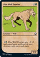 [Foil] Dire Wolf Prowler (Showcase) (325) (Adventures in the Forgotten Realms)