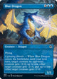 [Foil] Blue Dragon (Borderless) (289) (Adventures in the Forgotten Realms)