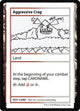 Aggressive Crag (No PW Symbol) (Mystery Booster: Convention Edition Exclusives)