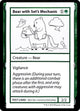 Bear with Set's Mechanic (No PW Symbol) (Mystery Booster: Convention Edition Exclusives)