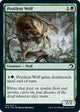 [Foil] Pestilent Wolf (192) (Innistrad: Midnight Hunt)