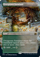 [Foil] Overgrown Farmland (Borderless) (283) (Innistrad: Midnight Hunt)