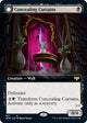 [Foil] Concealing Curtains (Extended Art) (367) (Innistrad: Crimson Vow)