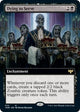 [Foil] Dying to Serve (Extended Art) (370) (Innistrad: Crimson Vow)