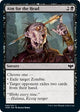 [Foil] Aim for the Head (92) (Innistrad: Crimson Vow)