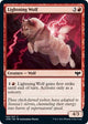 Lightning Wolf (168) (Innistrad: Crimson Vow)