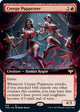 [Foil] Creepy Puppeteer (Extended Art) (376) (Innistrad: Crimson Vow)