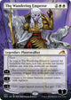 [Foil] The Wandering Emperor (Borderless) (303) (Kamigawa: Neon Dynasty)