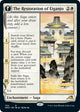 [Foil] The Restoration of Eiganjo (Showcase) (354) (Kamigawa: Neon Dynasty)
