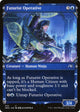 Futurist Operative (Showcase) (333) (Kamigawa: Neon Dynasty)