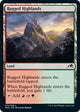 [Foil] Rugged Highlands (273) (Kamigawa: Neon Dynasty)
