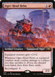 [Foil] Ogre-Head Helm (Extended Art) (470) (Kamigawa: Neon Dynasty)