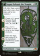 Jugan Defends the Temple (Extended Art) (475) (Kamigawa: Neon Dynasty)