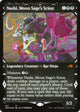 [Foil] Nashi, Moon Sage's Scion (Showcase) (Foil Etched) (421) (Kamigawa: Neon Dynasty)