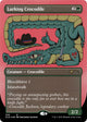 [Foil] Lurking Crocodile (Foil Etched) (590) (Secret Lair Drop Series)