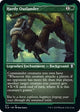 [Foil] Hardy Outlander (Foil Etched) (517) (Commander Legends: Battle for Baldur's Gate)