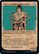 [Foil] Vhal, Candlekeep Researcher (Showcase) (387) (Commander Legends: Battle for Baldur's Gate)