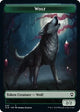 Wolf // Insect Double-Sided Token (43 // 40) (Commander Legends: Battle for Baldur's Gate)