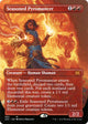 [Foil] Seasoned Pyromancer (Borderless) (363) (Double Masters 2022)