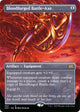 [Foil] Bloodforged Battle-Axe (Borderless) (392) (Double Masters 2022)