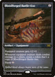 [Foil] Bloodforged Battle-Axe (Foil Etched) (556) (Double Masters 2022)