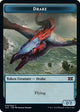 [Foil] Drake // Aven Initiate Double-Sided Token (10 // 4) (Double Masters 2022)