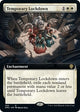 [Foil] Temporary Lockdown (Extended Art) (389) (Dominaria United)