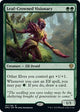 [Foil] Leaf-Crowned Visionary (167) (Dominaria United)