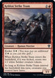 [Foil] Keldon Strike Team (136) (Dominaria United)