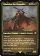 [Foil] Abaddon the Despoiler (Display Commander) (Foil Etched) - Thick Stock (319) (Universes Beyond: Warhammer 40,000)