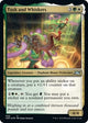 [Foil] Tusk and Whiskers (Galaxy Foil) (468) (Unfinity)