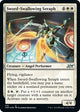 [Foil] Sword-Swallowing Seraph (Galaxy Foil) (316) (Unfinity)