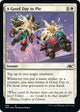 [Foil] A Good Day to Pie (Galaxy Foil) (298) (Unfinity)