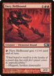 Fiery Hellhound (136) (Magic 2011 (M11))