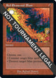 Red Elemental Blast (Retro Frame) (462) (30th Anniversary Edition)