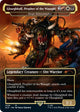 [Foil] Ghazghkull, Prophet of the Waaagh! - Zurgo Helmsmasher (Borderless) (1028) (Secret Lair Drop Series)