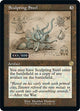 [Foil] Sculpting Steel (Schematic) (Serial Numbered) (113) (The Brothers' War: Retro Frame Artifacts)