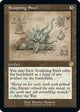 [Foil] Sculpting Steel (Schematic) (113) (The Brothers' War: Retro Frame Artifacts)